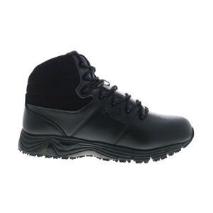 Fila Mens Memory Breach Slip Resistant Steel Toe Black Boots (NWT)